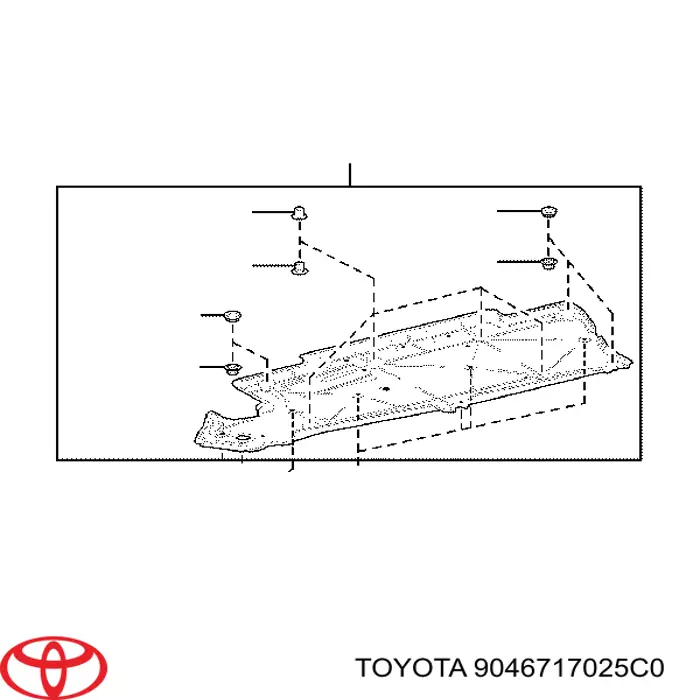  Toyota 9046717025C0 цена, от 2.32 USD