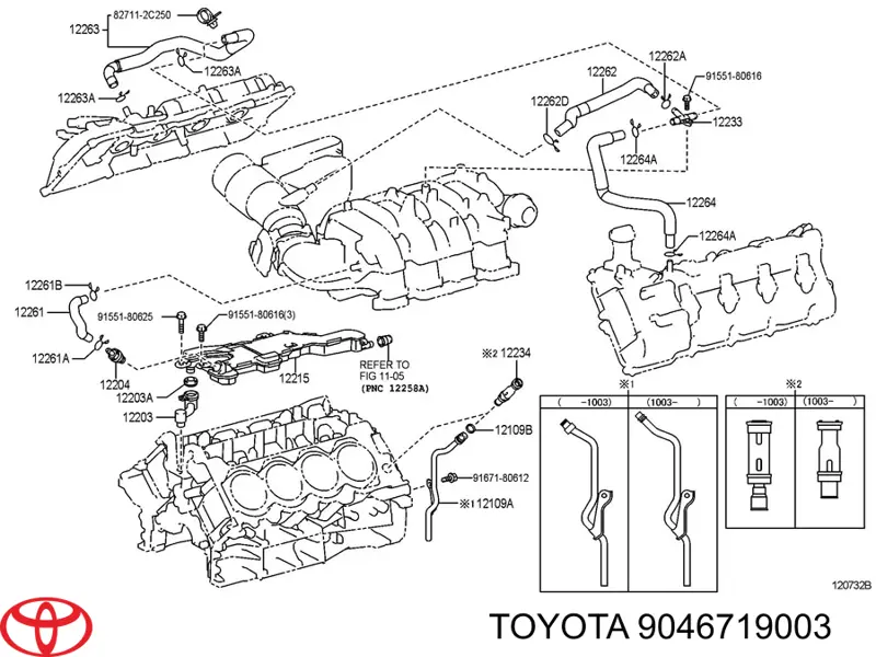  Toyota 9046719003 цена, от 2.81 USD