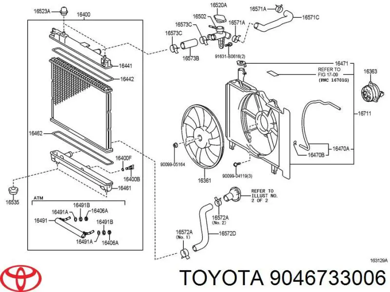 9046733006 Toyota 