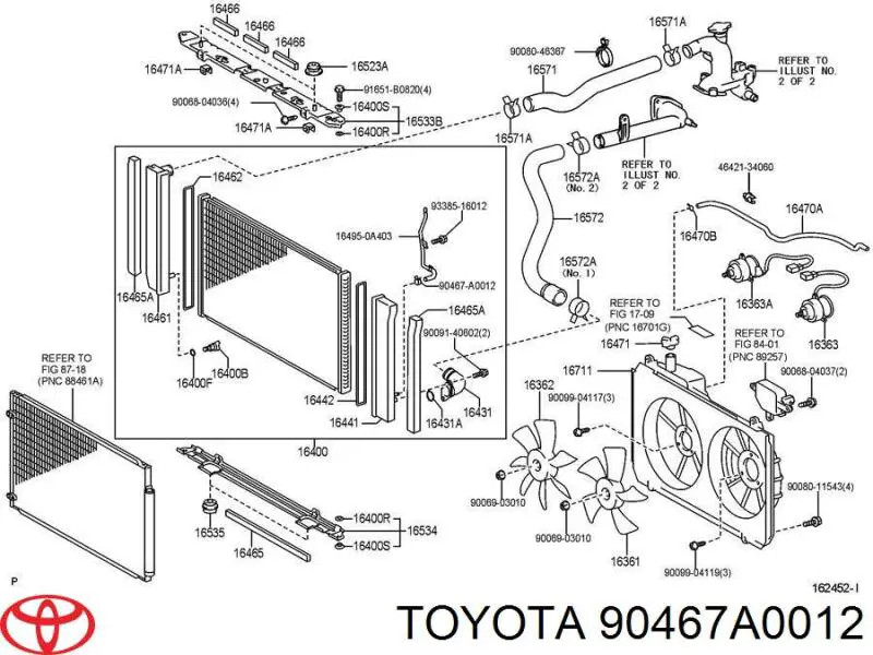  90467A0012 Toyota