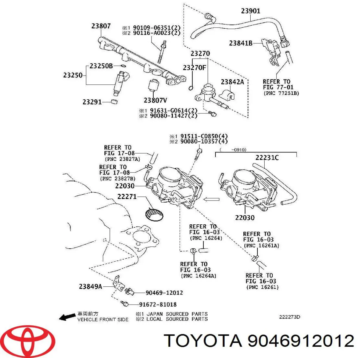 9046912012 Toyota 