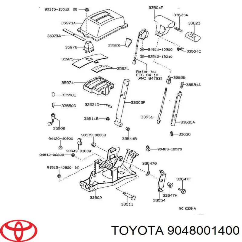 9048001400 Toyota 