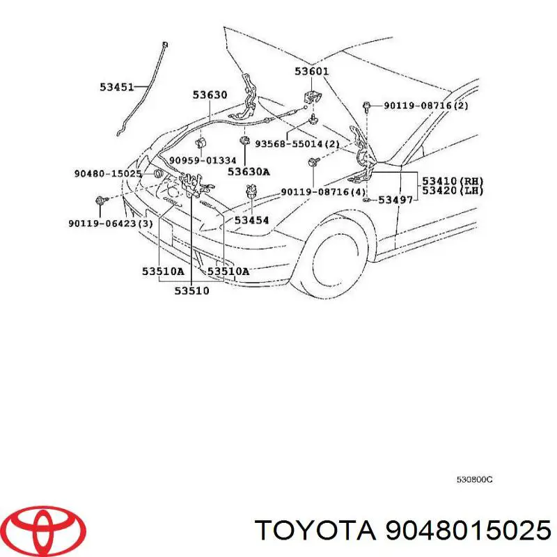 9048015025 Toyota 