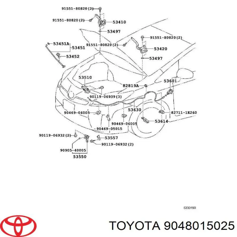  Toyota 9048015025 цена, от 3.46 USD