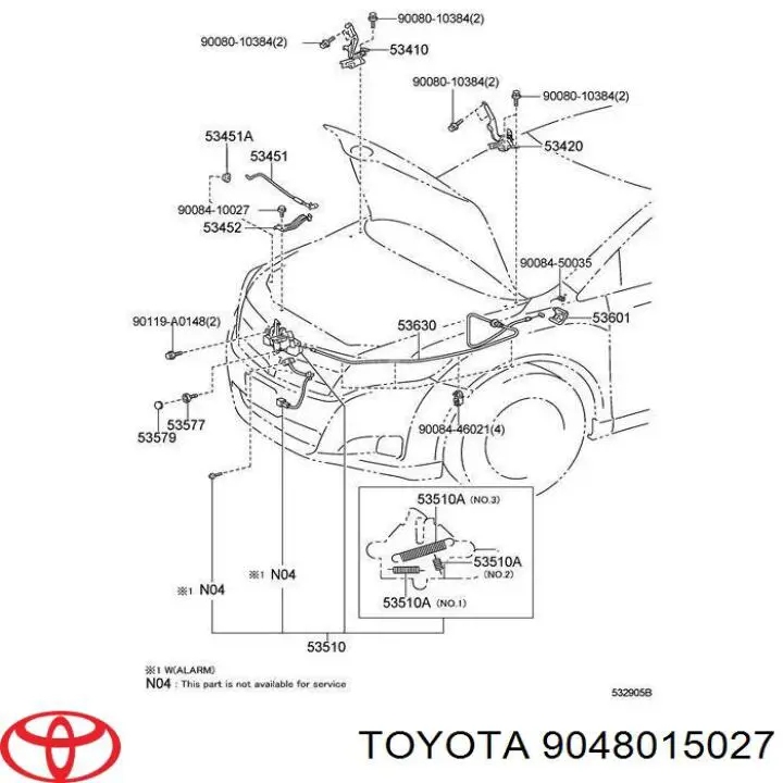 9048015027 Toyota