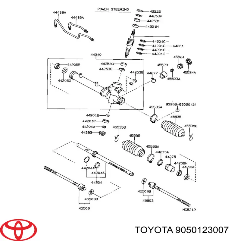  9050123007 Toyota