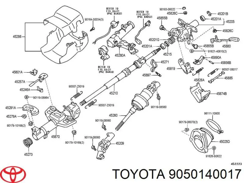 Купить 9050140017 Toyota 