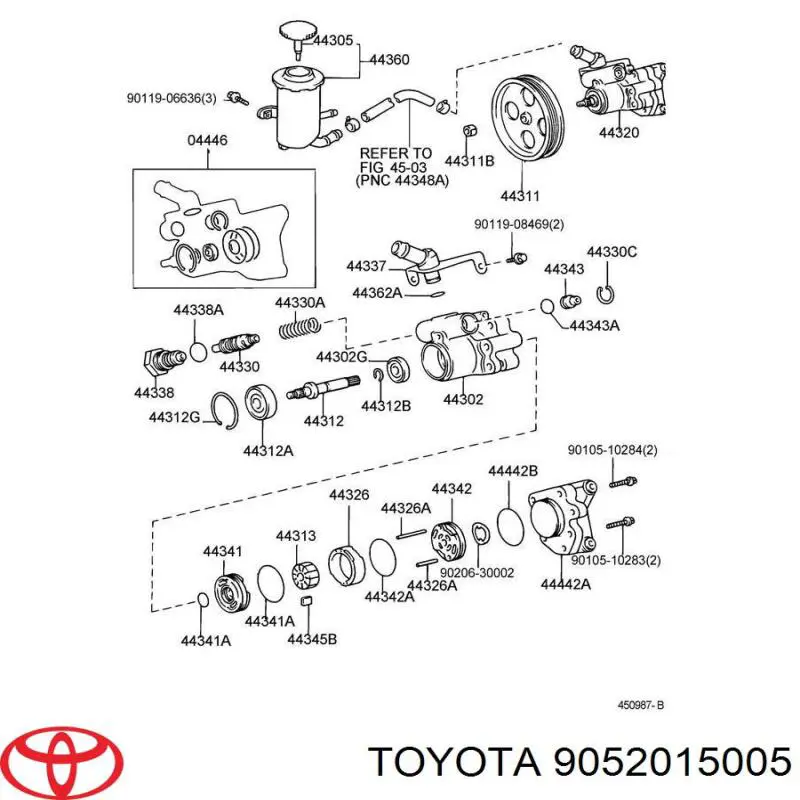  9052015005 Toyota