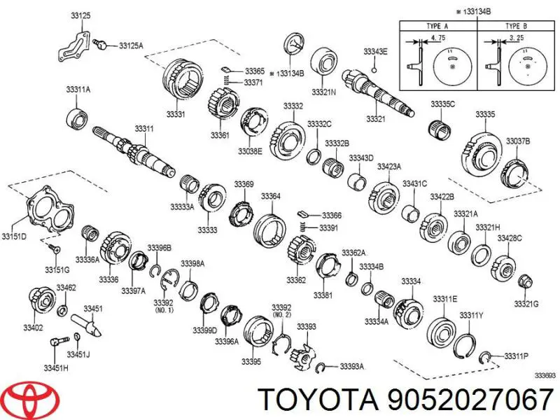 9052027067 Toyota 