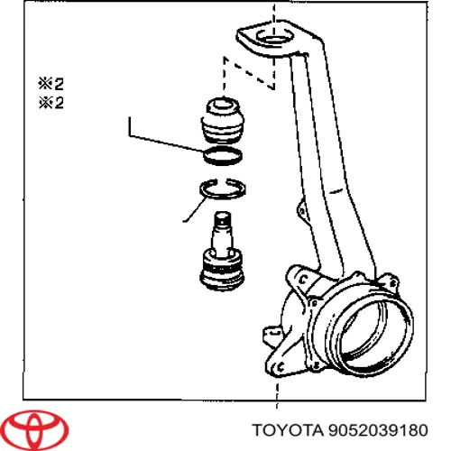  9052039180 Toyota