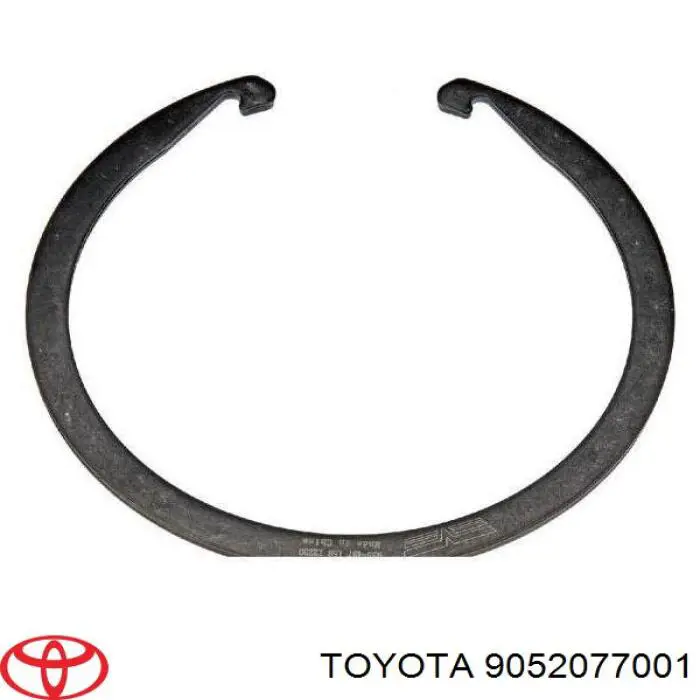Купить 9052077001 Toyota Кольцо стопорное подшипника передней ступицы