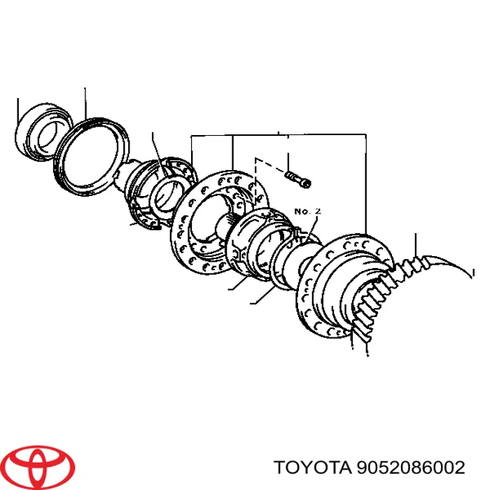  9052086002 Toyota