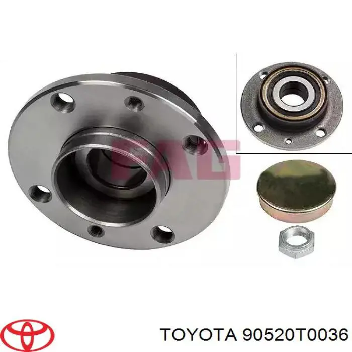  Toyota 90520T0036 цена, от  