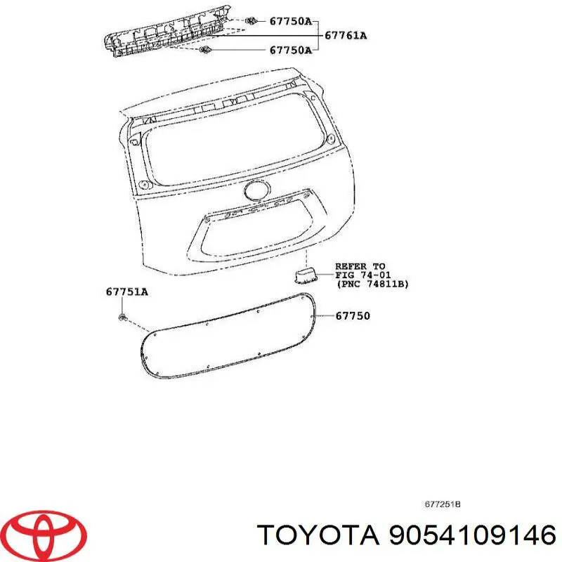 9054109146 Toyota 