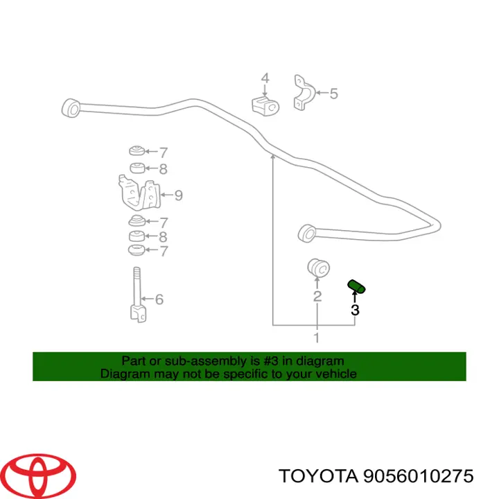 Втулка стойки заднего стабилизатора на Toyota Tercel AL25