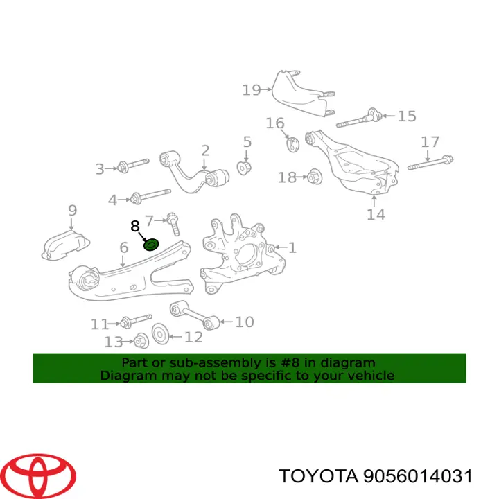 9056014031 Toyota 
