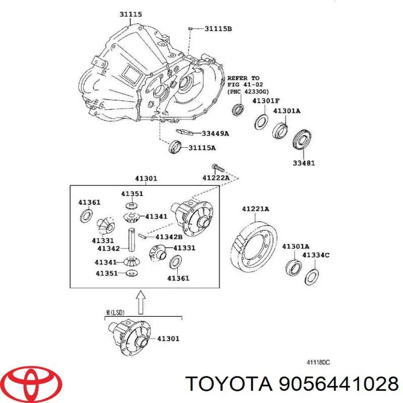 9056441028 Toyota 