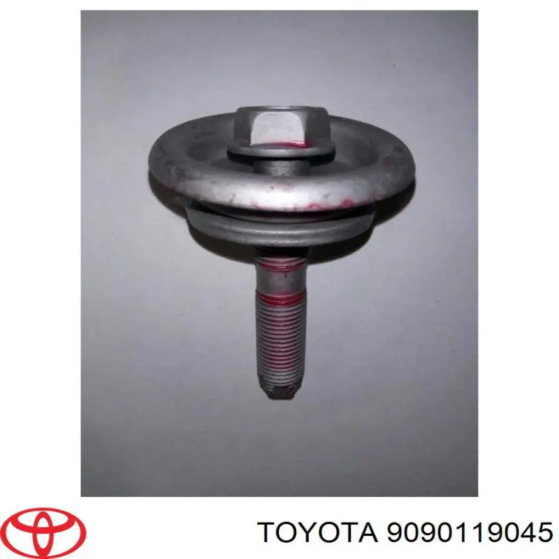 9090119045 Toyota болт крепления заднего развального рычага, внутренний