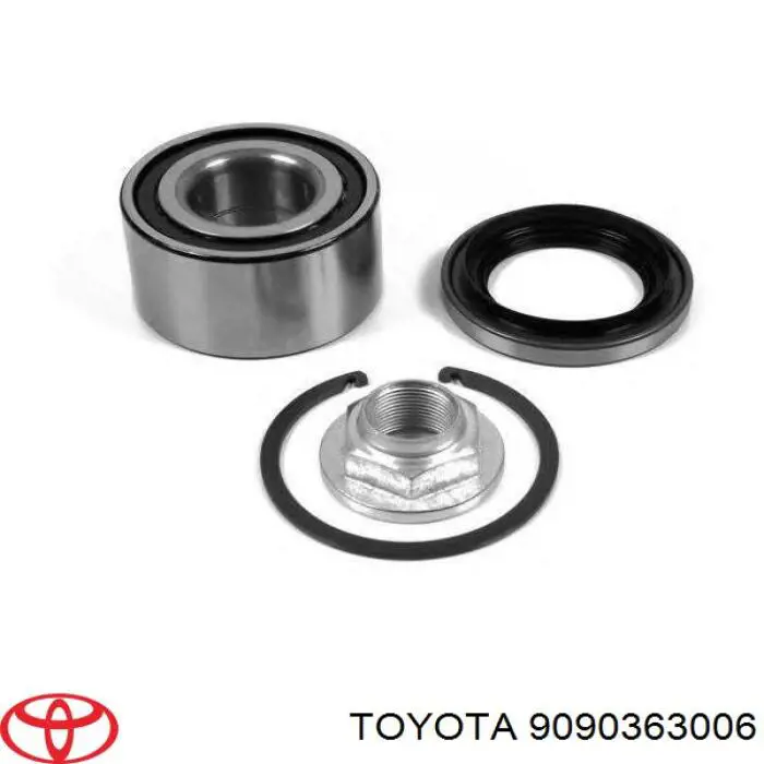 9090363006 Toyota rolamento de cubo dianteiro