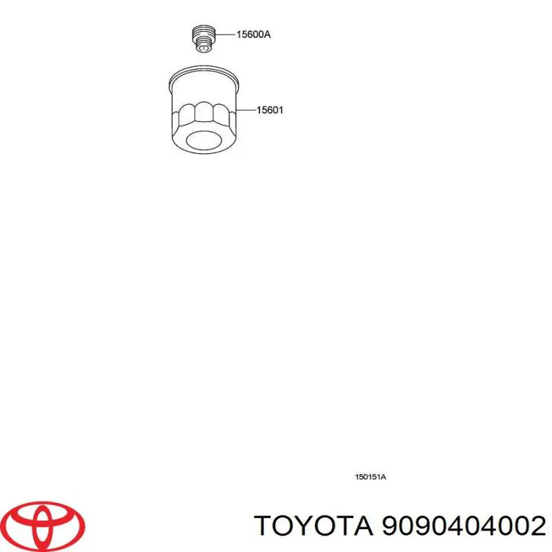 9090404002 Toyota 