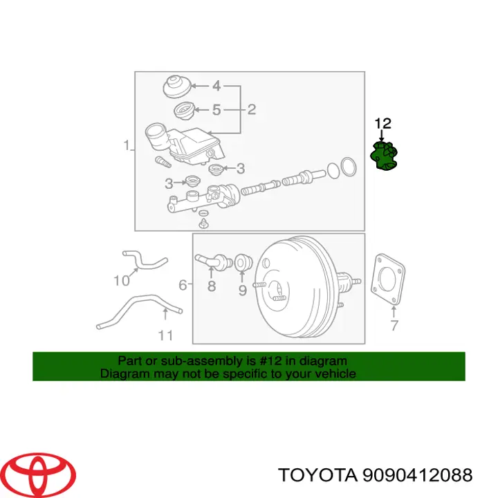  Toyota 9090412088 цена, от 14.11 USD