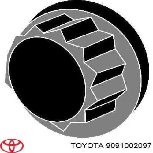 Болт головки блока цилиндров (ГБЦ) на Toyota Liteace CM30G, KM30G