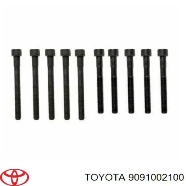 Tornillo de culata 9091002100 Toyota