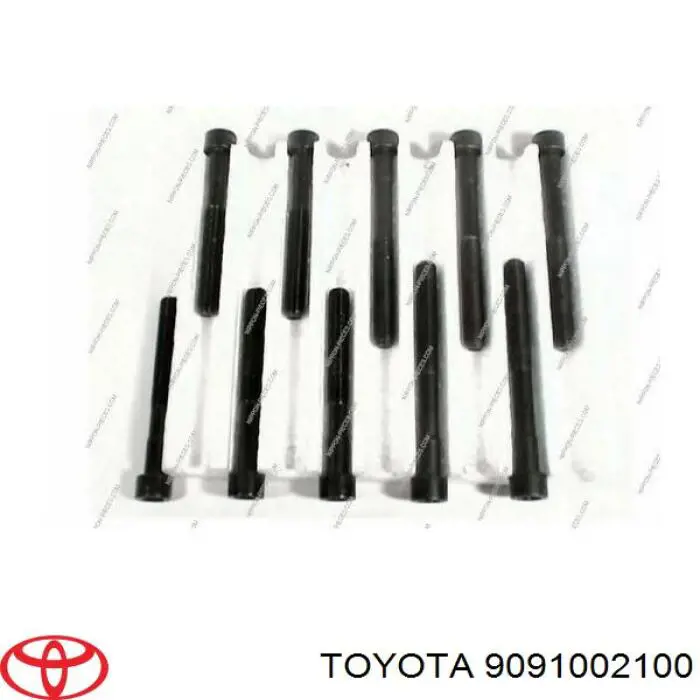 Болт головки блока цилиндров, ГБЦ Toyota 9091002100 цена, от 2.54 USD