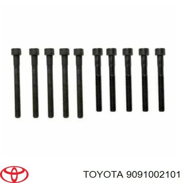 Болт головки блока цилиндров (ГБЦ) Toyota 9091002101