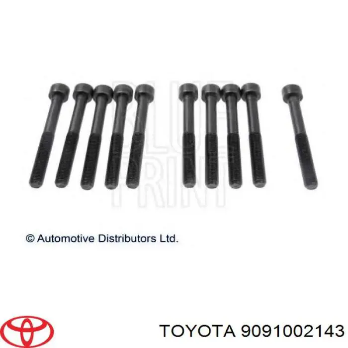 Tornillo de culata 9091002143 Toyota