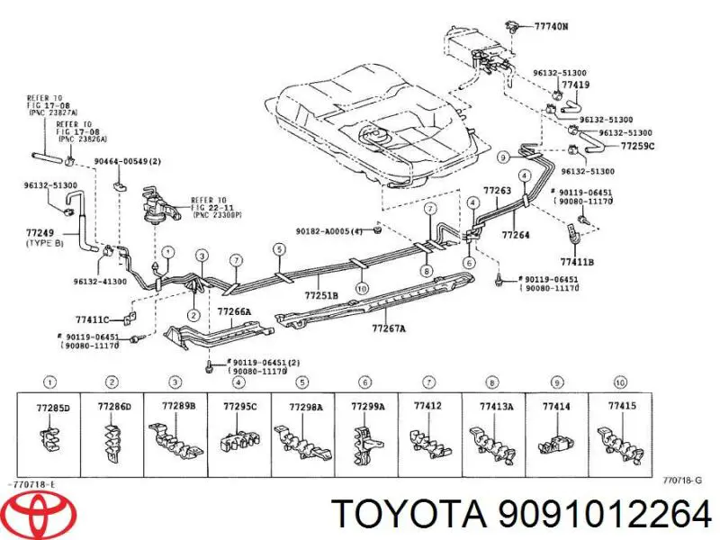  Toyota 9091012264 цена, от 25.34 USD