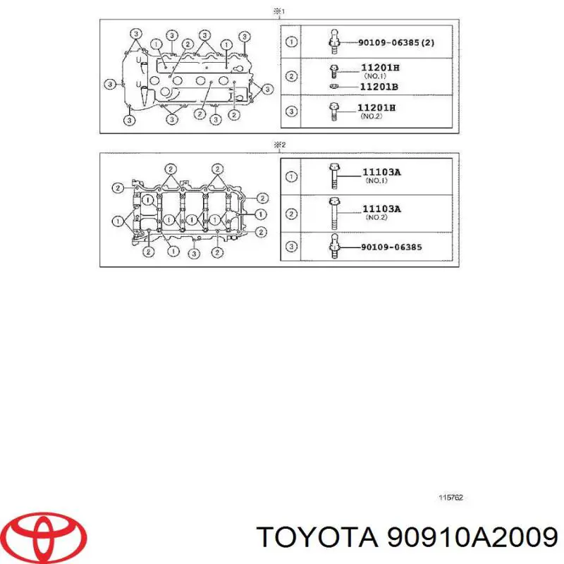  Toyota 90910A2009 цена, от 6.33 USD