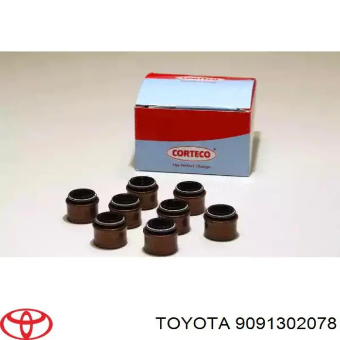 Сальник клапана (маслосъёмный) впускного Toyota 9091302078 цена, от 1.19 USD