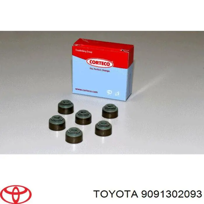 9091302093 Toyota сальник клапана (маслосъёмный впускного)