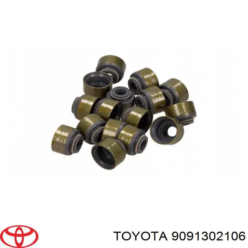 Juego de anillos de junta, vástago de válvula de admisión 9091302106 Toyota