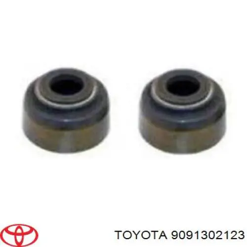 9091302123 Toyota сальник клапана (маслосъёмный впускного, комплект)
