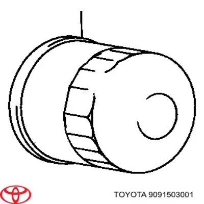 9091503001 Toyota масляный фильтр