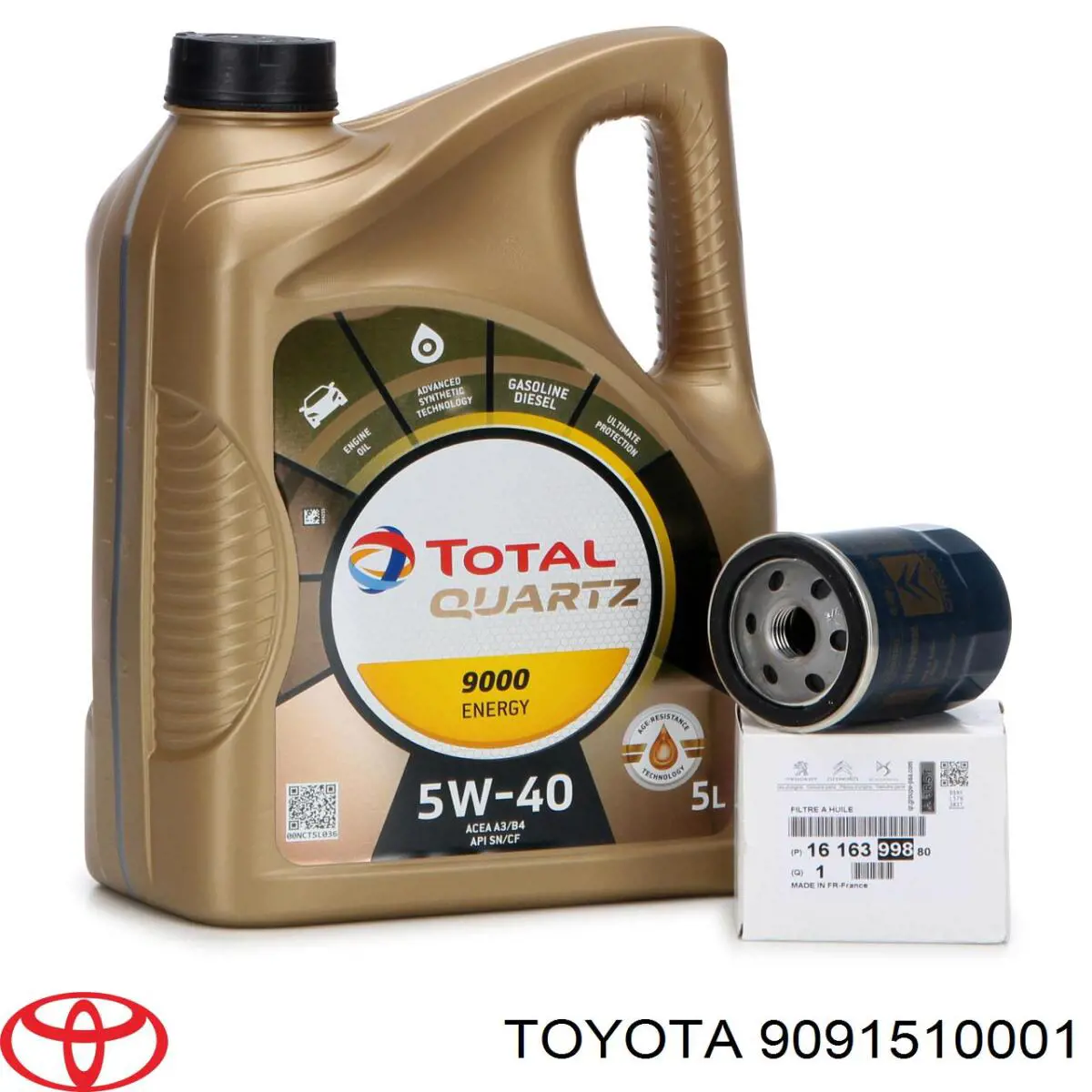 Купить 9091510001 Toyota Фильтр центробежный очистки масла