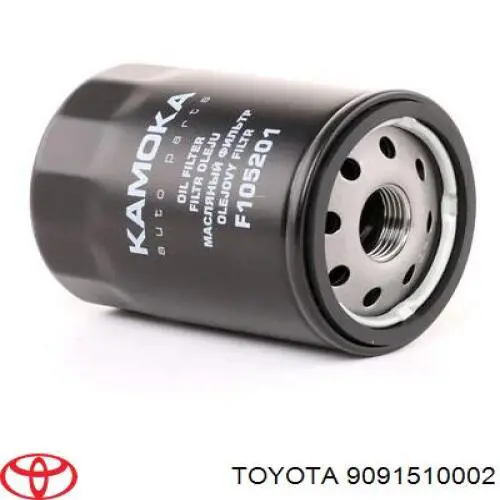 Купить 9091510002 Toyota Фильтр центробежный очистки масла