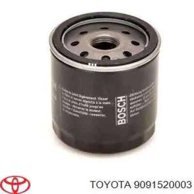 Купить 9091520003 Toyota Фильтр центробежный очистки масла