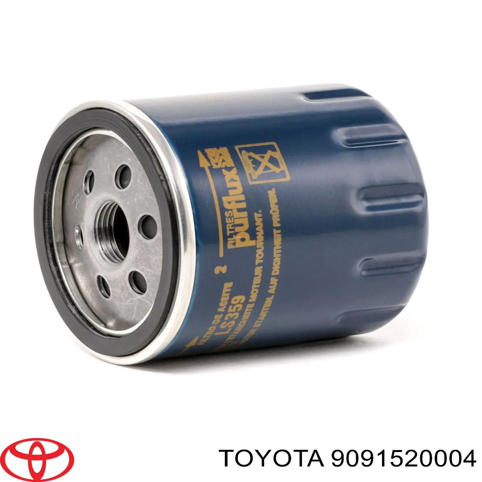 Filtro de aceite 9091520004 Toyota/Lexus