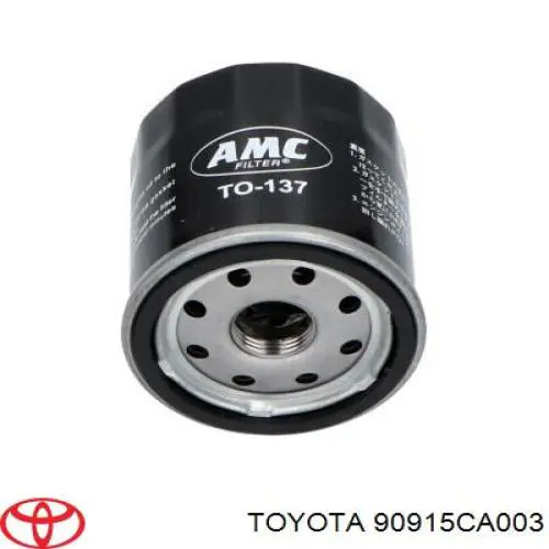 Filtro de aceite 90915CA003 Toyota