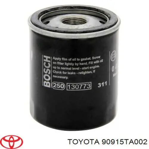 Масляный фильтр 90915TA002 Toyota