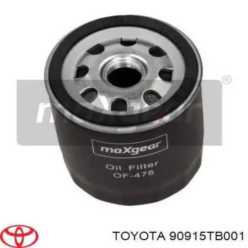 Фильтр очистки масла центробежный Toyota 90915TB001 цена, от 6.33 USD