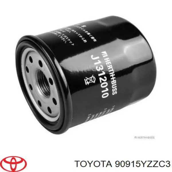 Filtro de aceite 90915YZZC3 Toyota