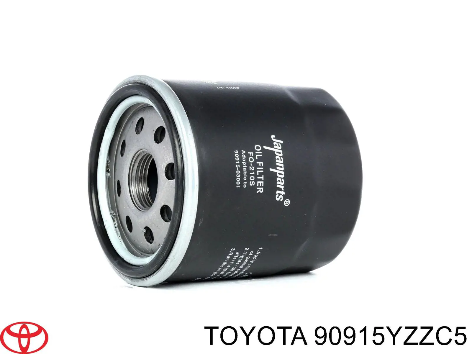 Filtro de aceite 90915YZZC5 Toyota