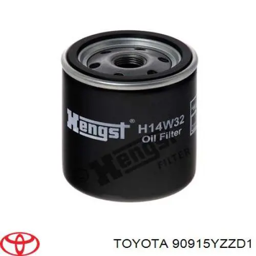 Фильтр очистки масла центробежный Toyota 90915YZZD1 цена, от 8.12 USD