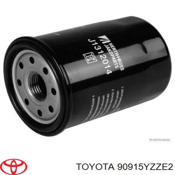 Filtro de óleo 90915YZZE2 Toyota