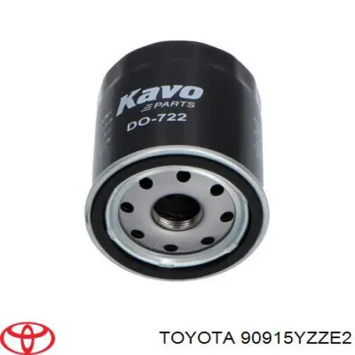 Filtro de óleo Toyota 90915YZZE2