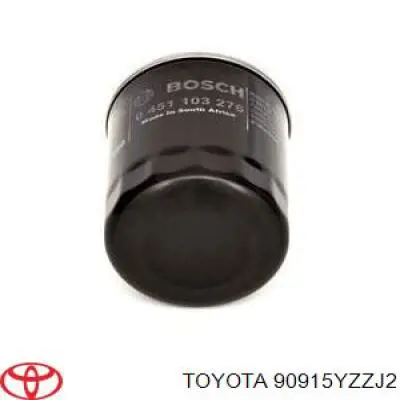 Купить 90915YZZJ2 Toyota Фильтр центробежный очистки масла